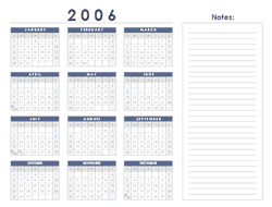 kalender 2006