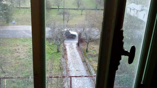 uitzicht vanaf de franse zolder