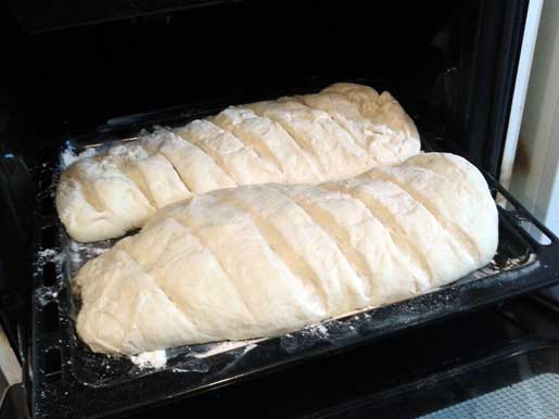 brood rijzen voor de 2e keer